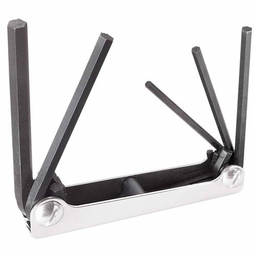 Klein Tools 70580 Six-Key Metric Folding Hex Key Set - Ace Tool Group - Klein