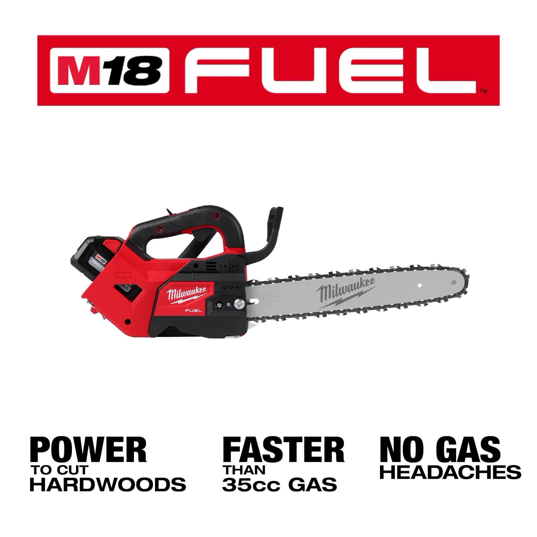 Milwaukee 2826-22T M18 FUEL 14" Chainsaw Kit - Ace Tool Group - Milwaukee