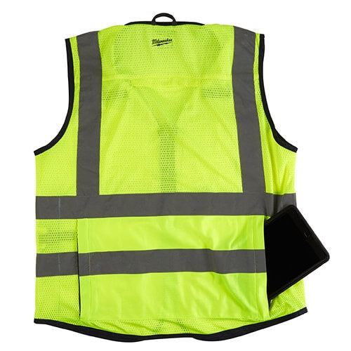 Milwaukee 48-73-5043 High Visibility Yellow Performance Safety Vest - XXL/XXXL - Ace Tool Group - Milwaukee