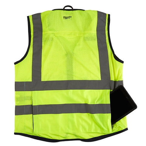 Milwaukee 48-73-5043 High Visibility Yellow Performance Safety Vest - XXL/XXXL - Ace Tool Group - Milwaukee