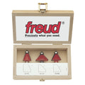 Freud Tools 3 Piece Chamfer Bit Set - Ace Tool Group - Freud
