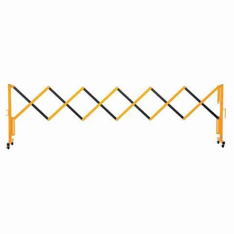 Vestil EXGATE-30-C Steel Expand-A-Gate W/Casters 15-144 W - Ace Tool Group - Vestil