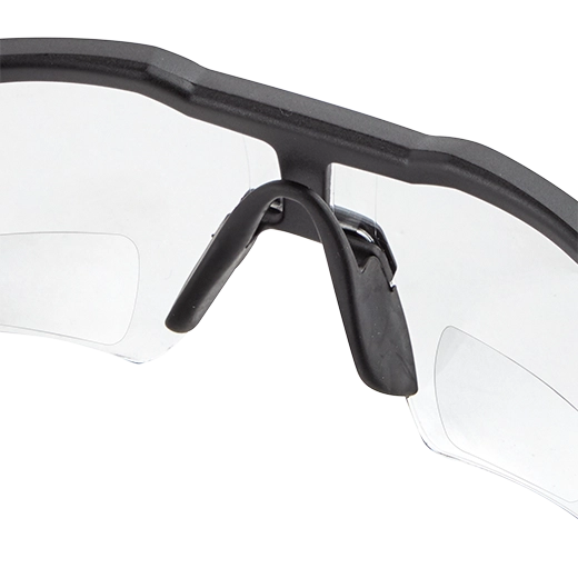 Milwaukee 48-73-2203 Safety Glasses - +1.50 Magnified Clear Anti-Scratch Lenses (Polybag) 12 Pack - Ace Tool Group - Milwaukee