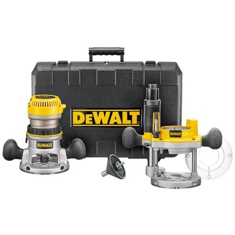 Dewalt Dw618Pk 2-1/4 Hp Evs Fixed Base / Plunge Router Combo Kit - Ace Tool Group - DeWalt
