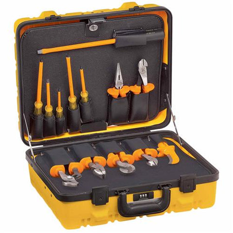 Klein Tools 33525 13 Piece Insulated Utility Tool Kit - Ace Tool Group - Klein
