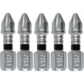 Makita E-00555 Number 2 Phillips 1 in. Insert Bit 5pk - Ace Tool Group - Makita