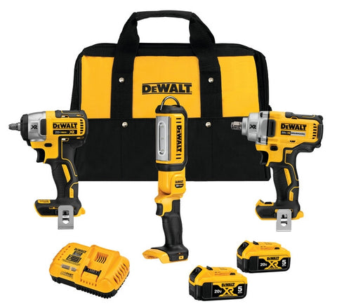 Dewalt Dck302P2 20V Max Xr 3-Kit Automotive - Ace Tool Group - DeWalt