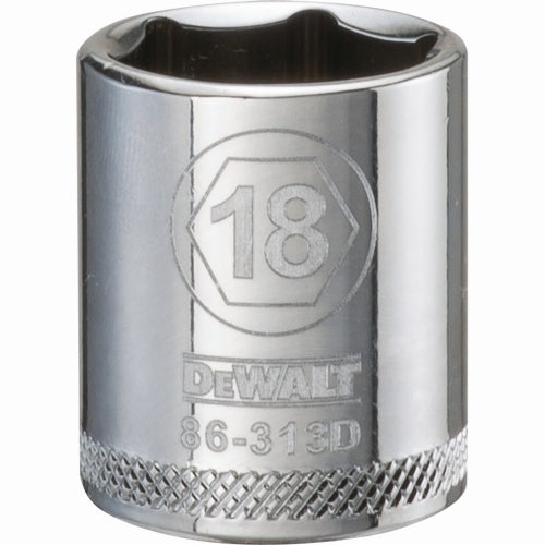 Dewalt Dwmt86313Osp 6 Point 3/8'' Drive Socket 18 Mm - Ace Tool Group - DeWalt