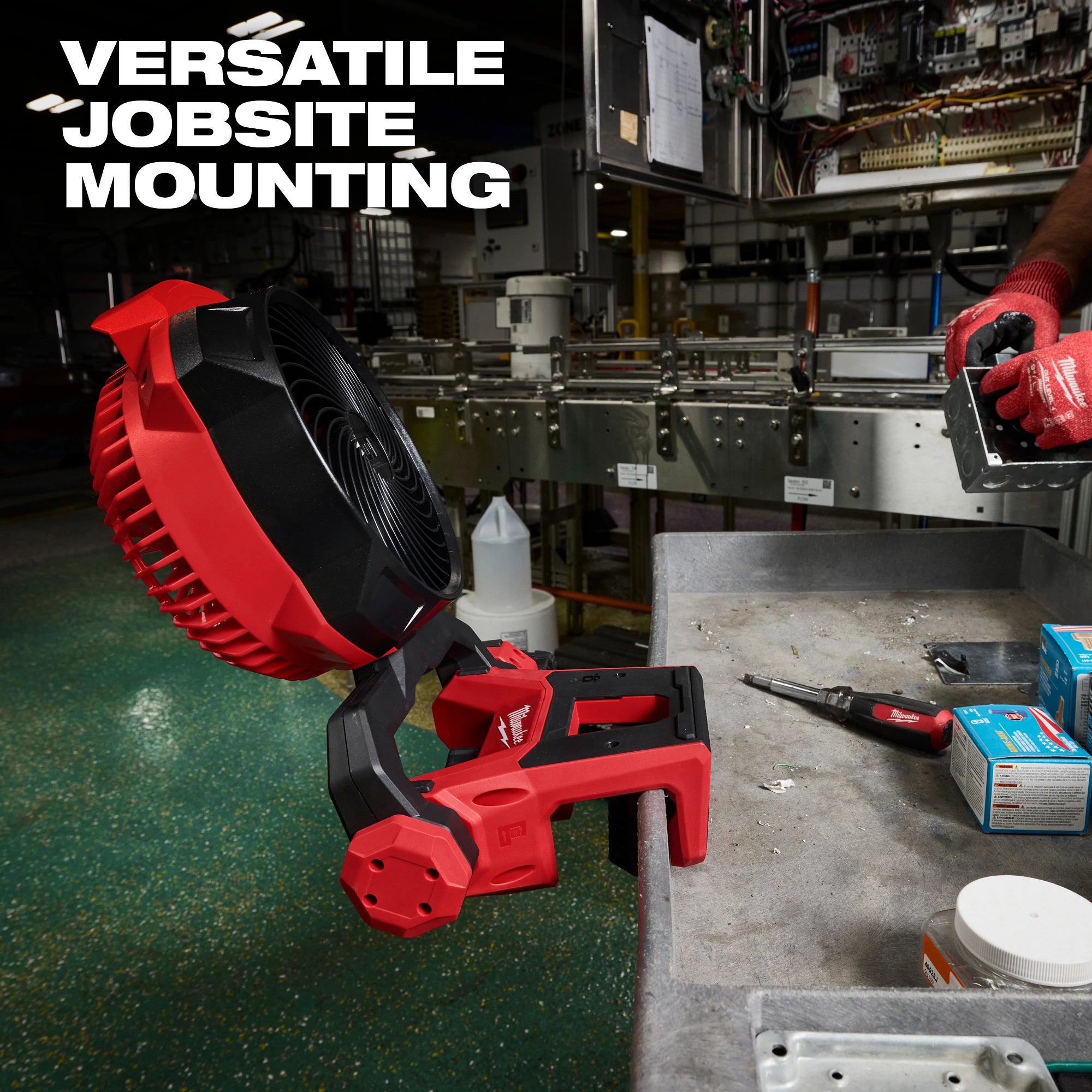 Milwaukee 0817-20 M18™ Brushless Scissor Lift Fan - Ace Tool Group - Milwaukee Tool