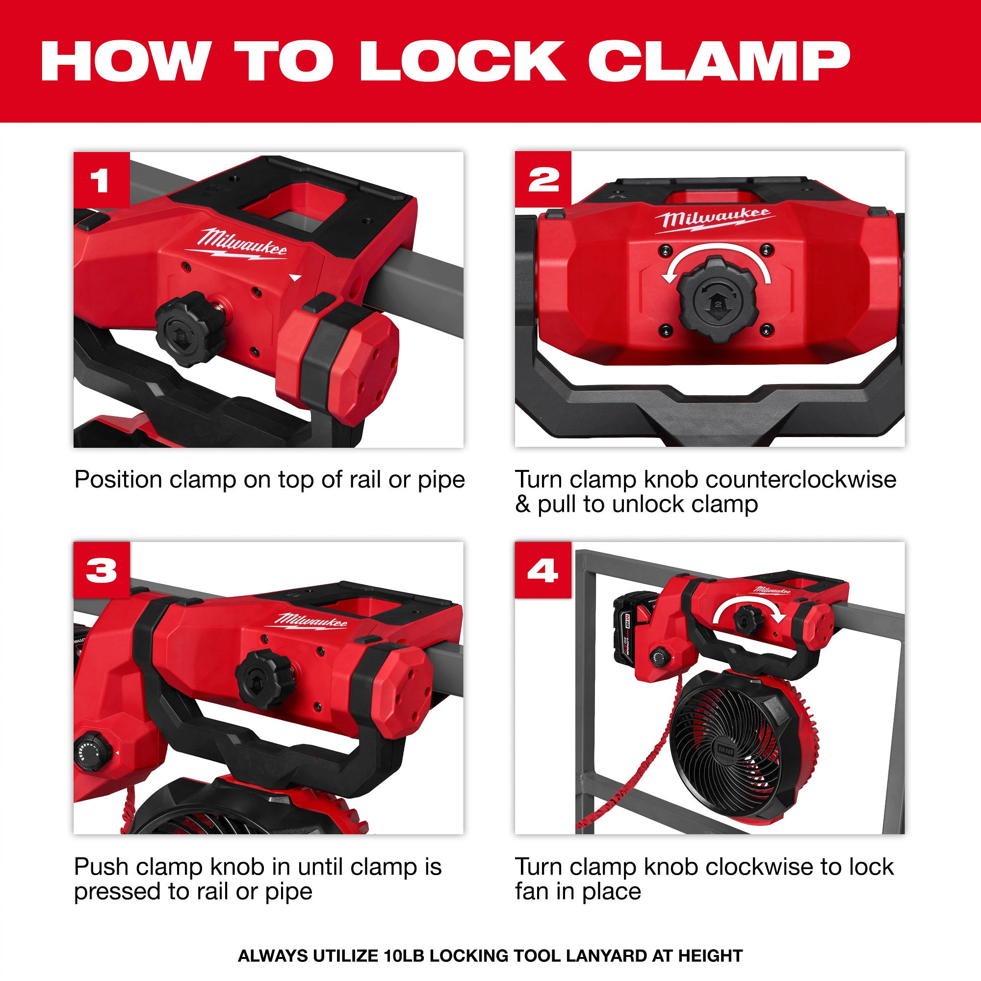 Milwaukee 0817-20 M18™ Brushless Scissor Lift Fan - Ace Tool Group - Milwaukee Tool