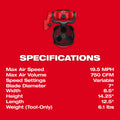 Milwaukee 0817-20 M18™ Brushless Scissor Lift Fan - Ace Tool Group - Milwaukee Tool