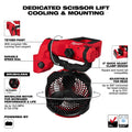 Milwaukee 0817-20 M18™ Brushless Scissor Lift Fan - Ace Tool Group - Milwaukee Tool