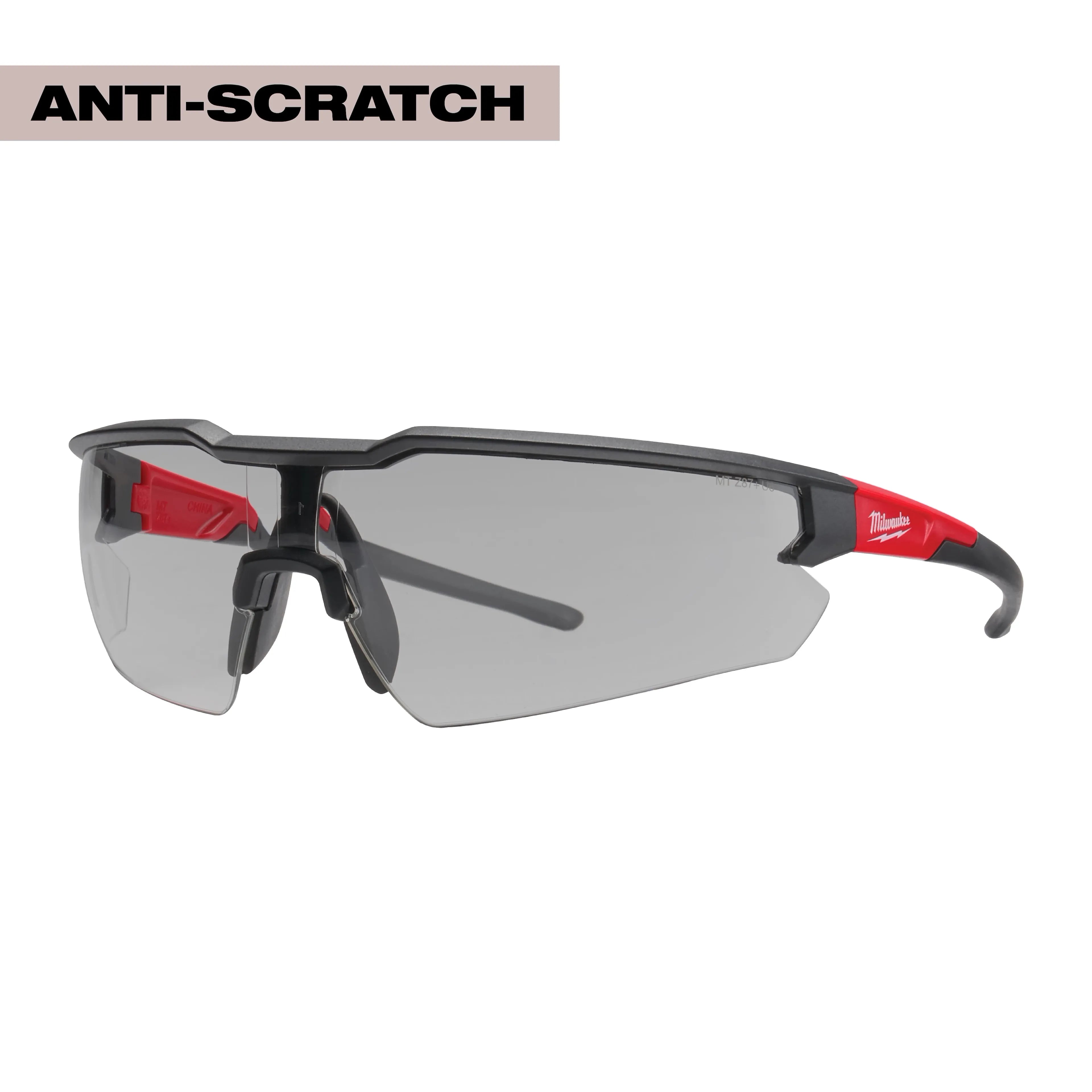Milwaukee 48-73-2108 Safety Glasses - Gray Fog-Free Lenses (Polybag) 12 Pack - Ace Tool Group - Milwaukee