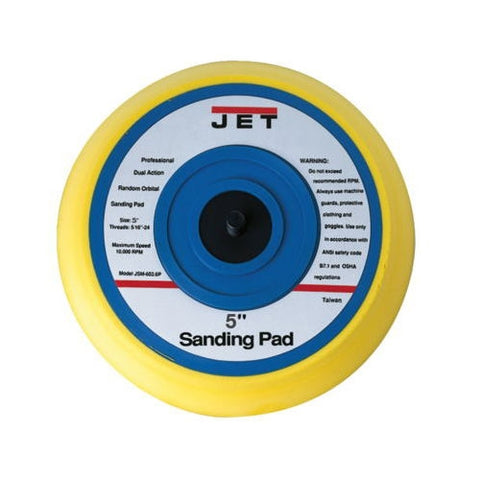 JET JSM-603.5P JSM-603.5P, 5 in. Round Sanding Pad - Ace Tool Group - JET