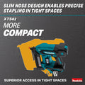Makita XTS02Z 18V LXT® 1/4 Narrow Crown Stapler - Ace Tool Group - Makita