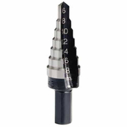 Irwin 11103 Unibit3M 6-Millimeter To 18-Millimeter By 3/8-Inch Shank Step Drill Bit - Ace Tool Group - Irwin