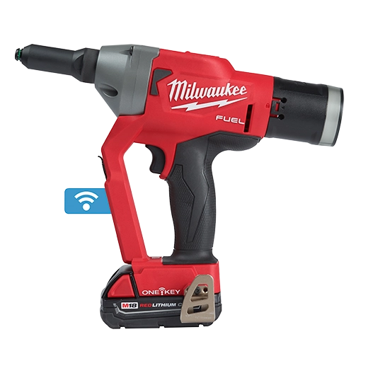 Milwaukee 2660-22CT M18 FUEL 1/4" Blind Rivet Tool w/ ONE-KEY Kit - Ace Tool Group - Milwaukee