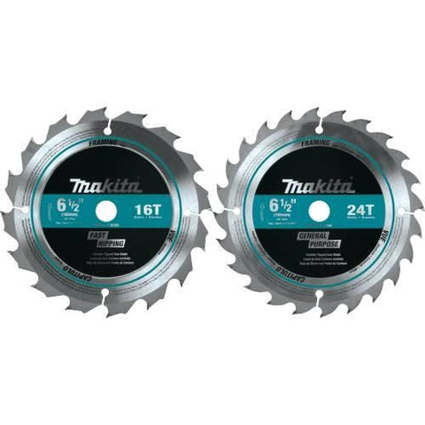 Makita T-01395 16T Carbide-Tipped Saw Blade, 6-1/2" - Ace Tool Group - Makita