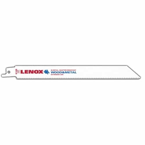 Lenox 8 In. General Purpose Bi-Metal Reciprocating Saw Blades With 10 Tpi (50 Pk) - Ace Tool Group - Lenox