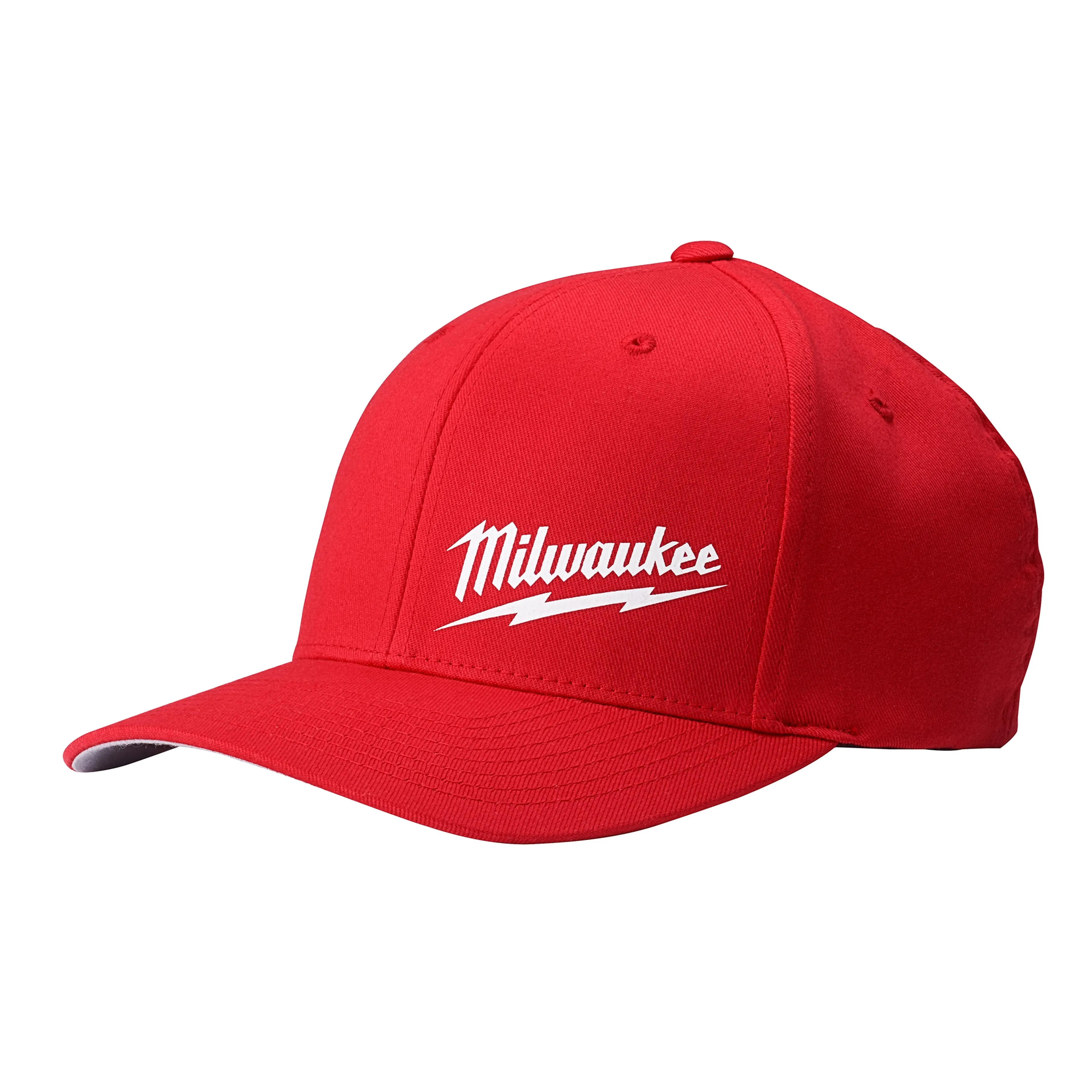Milwaukee 504R-LXL FF FITTED HAT - RED L/XL - Ace Tool Group - Milwaukee