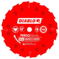 Diablo Tools 12" X 16-Teeth Pergoblade Saw Blade For Laminate And Wood Flooring - Ace Tool Group - Diablo