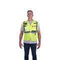 Milwaukee 48-73-5121 Class 2 Breakaway High Visibility Yellow Mesh Safety Vest S/M 12 Pack - Ace Tool Group - Milwaukee