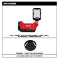 Milwaukee 2350-20 M12 ROVER Multi-Directional Flood Light w/ PACKOUT Compatibility - Ace Tool Group - Milwaukee