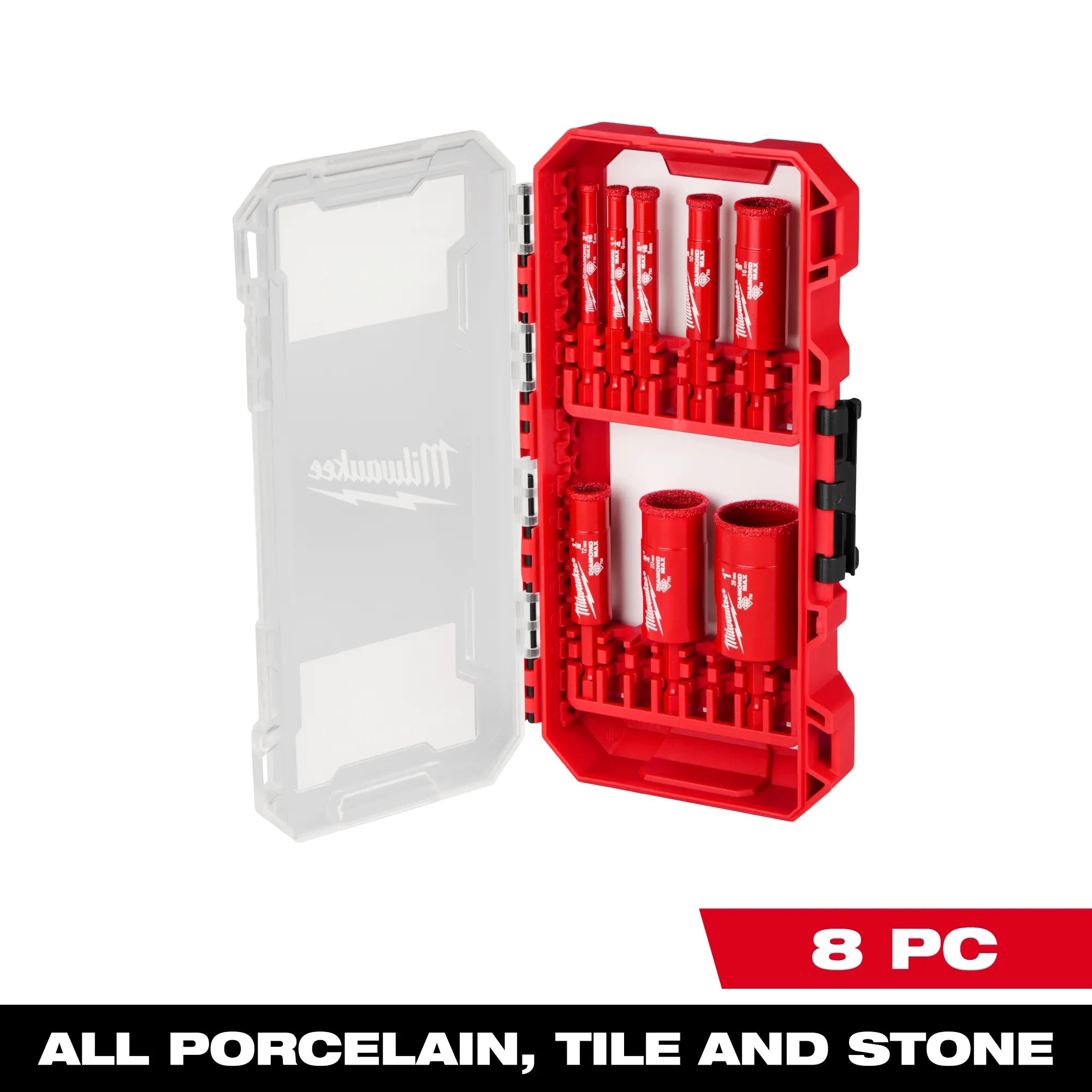 Milwaukee 49-56-0570  Diamond Max Hole Saw Bit Set - 8PC - Ace Tool Group - Milwaukee