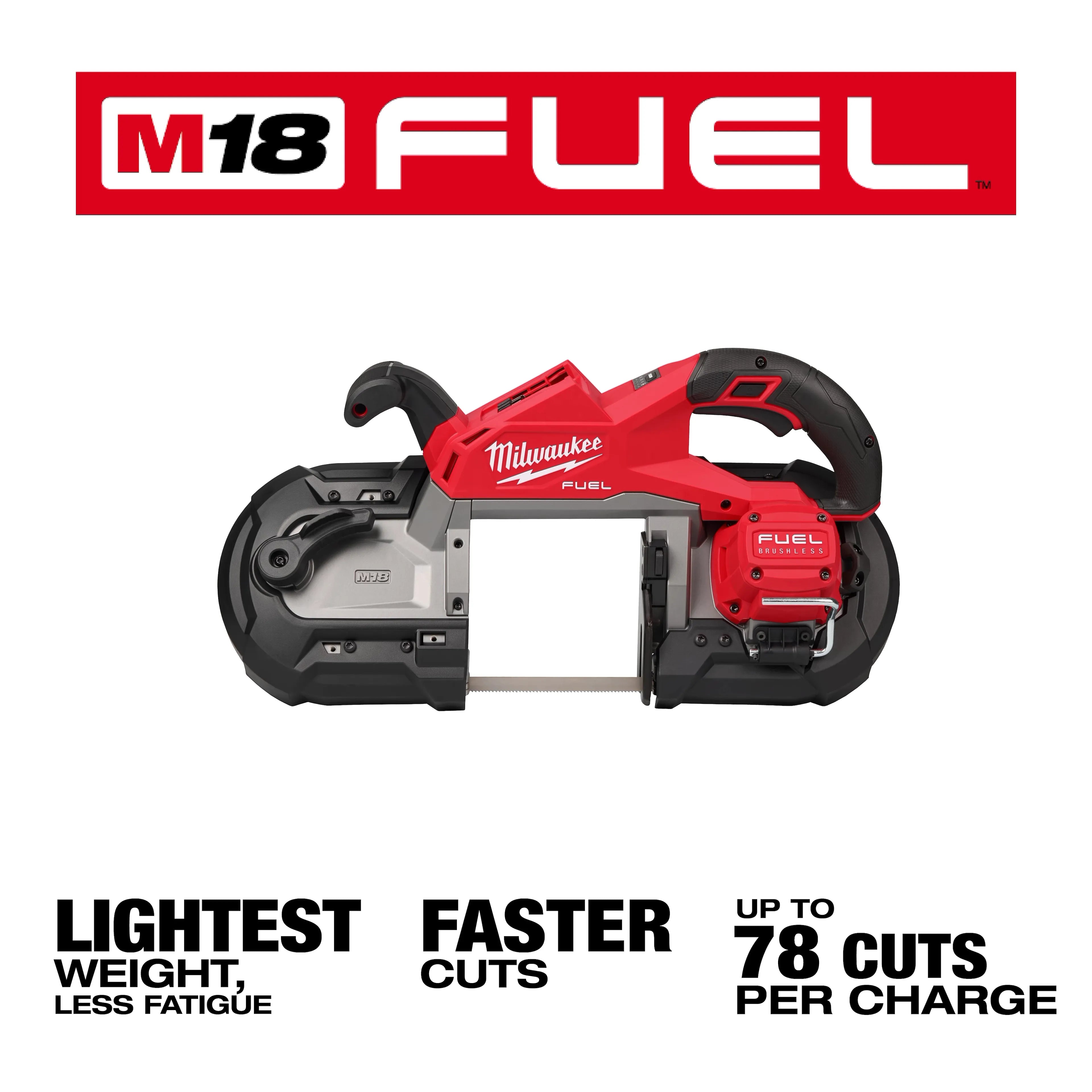 Milwaukee 2929-20 M18 FUEL Deep Cut Band Saw - Ace Tool Group - Milwaukee