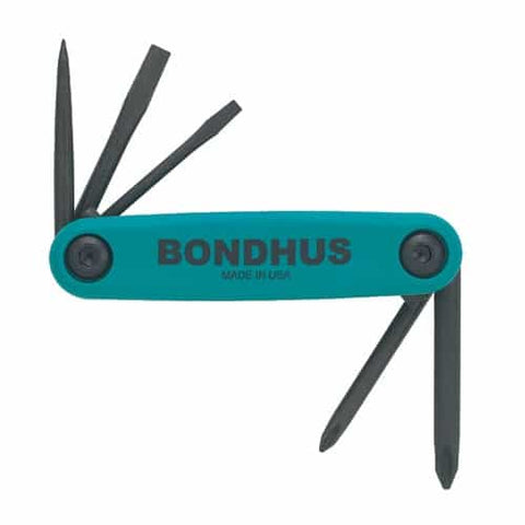 Bondhus 12545 Gorillagrip Fold Up.Utility, 1/8+3/16 Slotted - Ace Tool Group - Bondhus