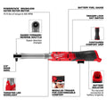 Milwaukee 3059-20 M12 FUEL 3/8" EXTENDED REACH RATCHET BT - Ace Tool Group - Milwaukee