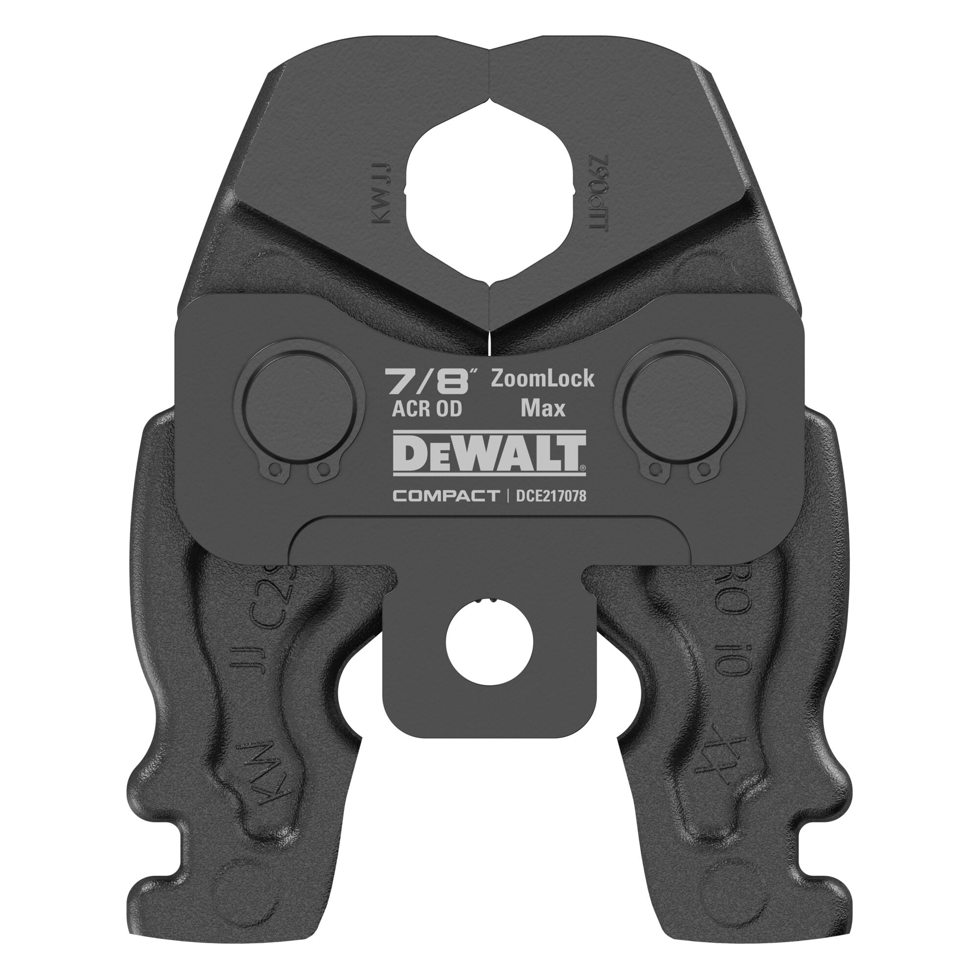 DEWALT DCE217078 DEWALT 7/8 in. Compact ZoomLock MAX / >B< MaxiPro ACR Press Jaw - Ace Tool Group - DEWALT