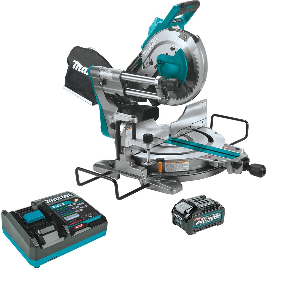 Makita GSL03M1 40V 10 in. Miter Saw Kit, AWS - Ace Tool Group - Makita