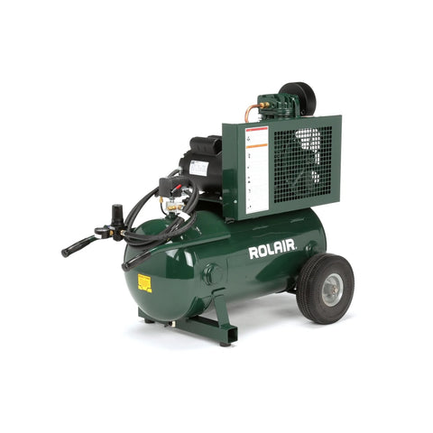Rolair 5520K17A 1.5 HP (115V) 7.3 CFM@90PSI 20 Gallon ASME Compressor - Ace Tool Group - Rolair