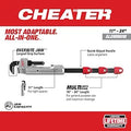 Milwaukee 48-22-7318 CHEATER Aluminum Adaptable Pipe Wrench - Ace Tool Group - Milwaukee