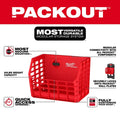 Milwaukee 48-22-8342 PACKOUT  Compact Wall Basket 4 Pack - Ace Tool Group - Milwaukee