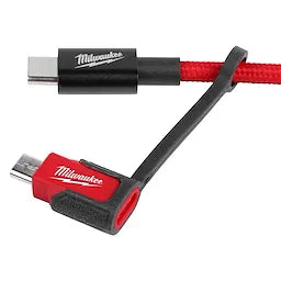 Milwaukee 48-59-1209 3ft USB-C and 2.1A Wall Charger w/Micro USB Adaptor - Ace Tool Group - Milwaukee