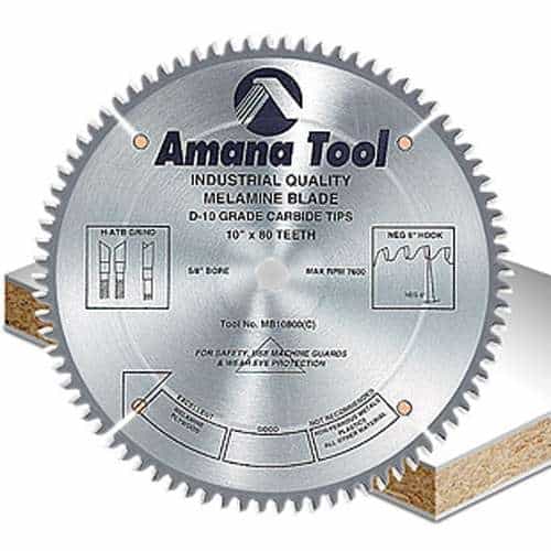 Amana Tool Mb86400 8"/64T Melamine Saw H-Atb Grnd - Ace Tool Group - Amana Tool