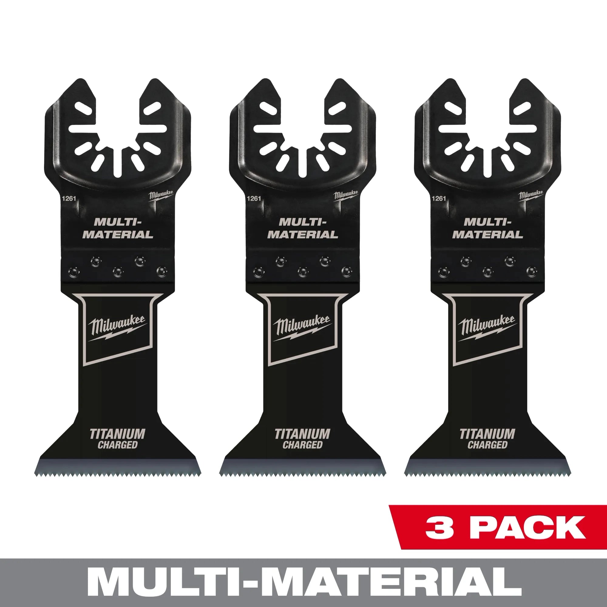 Milwaukee 49-25-1263 Milwaukee OPEN-LOK 1-3/4" TITANIUM ENHANCED BI-METAL METAL BLADES 3PK - Ace Tool Group - Milwaukee