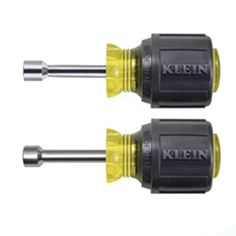 Klein Tools 610 Nut Driver Set 1-1/2" Shafts 2 Pc - Ace Tool Group - Klein