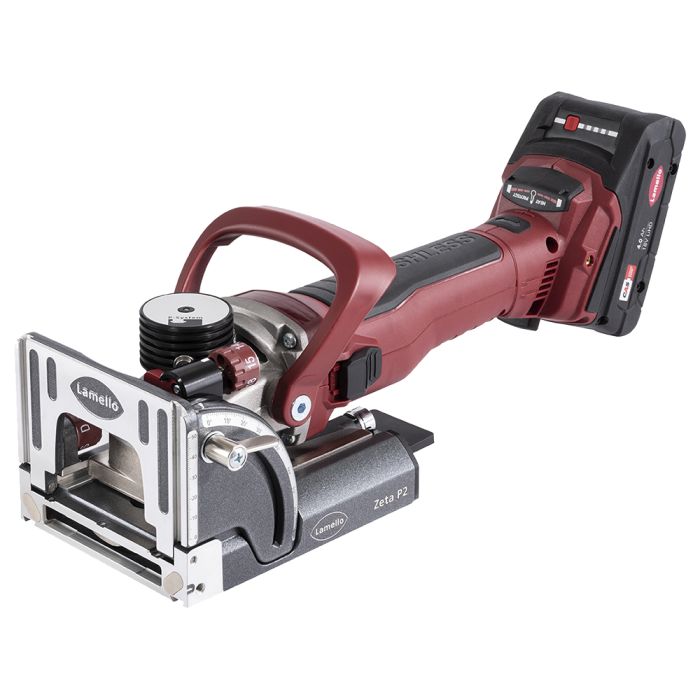 Lamello 101801DS Zeta P2 Cordless Diamond Tip Biscuit Joiner Kit - Ace Tool Group - Lamello
