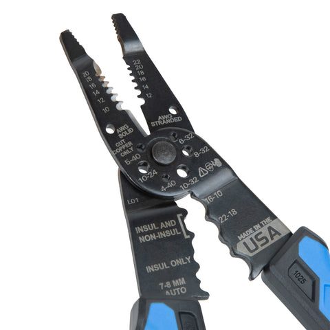 Klein 1025 Long Nose Multi-Purpose Wire Stripper - Ace Tool Group - Klein