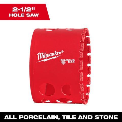 Milwaukee 49-56-5660 2-1/2" Diamond Plus Hole Saw