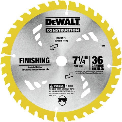 Dewalt Dw3578B10 10 Pk - 07.250 24Th Mrd Yxl Bulk (10 Pack) - Ace Tool Group - DeWalt