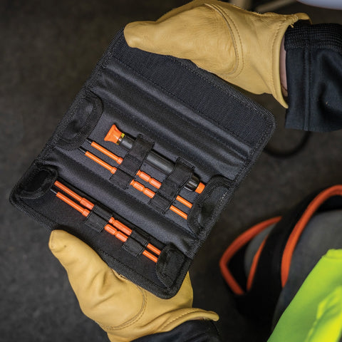 Klein 13157INSP Screwdriver Blades, Insulated Double-Ended Slotted, Phillips, 2-Pack - Ace Tool Group - Klein