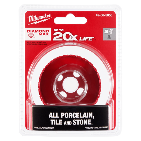 Milwaukee 49-56-5656  2-3/8" Diamond Max Hole Saw - Ace Tool Group - Milwaukee