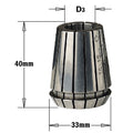 CMT 184.080.00 ER32 Precision Collet, 5/16-Inch Diameter - Ace Tool Group - CMT