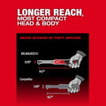 Milwaukee 3059-20 M12 FUEL 3/8" EXTENDED REACH RATCHET BT - Ace Tool Group - Milwaukee
