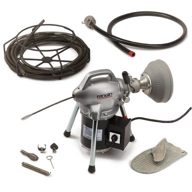 RIDGID K-50 Machine, with A-30 Cable Kit - 58960 - Ace Tool Group - Ridgid