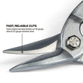 Klein 120AVSKIT Aviation Snips, Forged Steel Blade, Left, Right, Straight, 3-Pack - Ace Tool Group - Klein